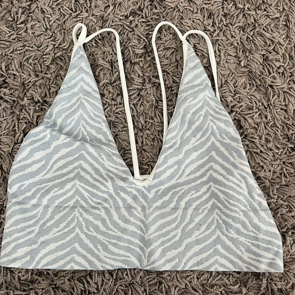 Tillys Zebra Print Bralette